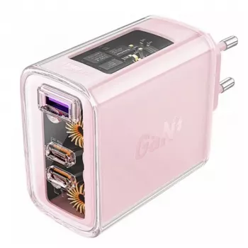 Caricabatterie GaN ACEFAST 2x USB-C, USB-A, 65W, PD3.0, QC4.0