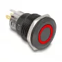 Pulsante da pannello DELOCK 22015 22 mm, 12 V, 5 terminali a saldare