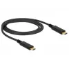 Cavo USB DeLOCK 85531 USB 3.2 Gen 2 1 m USB C nero