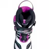 Pattini in linea regolabili per bambini taglia 29-32, rosa/nero