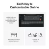 Tastiera meccanica full-size Keychron Q6 Max – switch rossi, case bianco