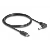 Cavo di alimentazione DeLOCK 85393 nero 1,5 m USB-C 3,5 x 1,35 mm