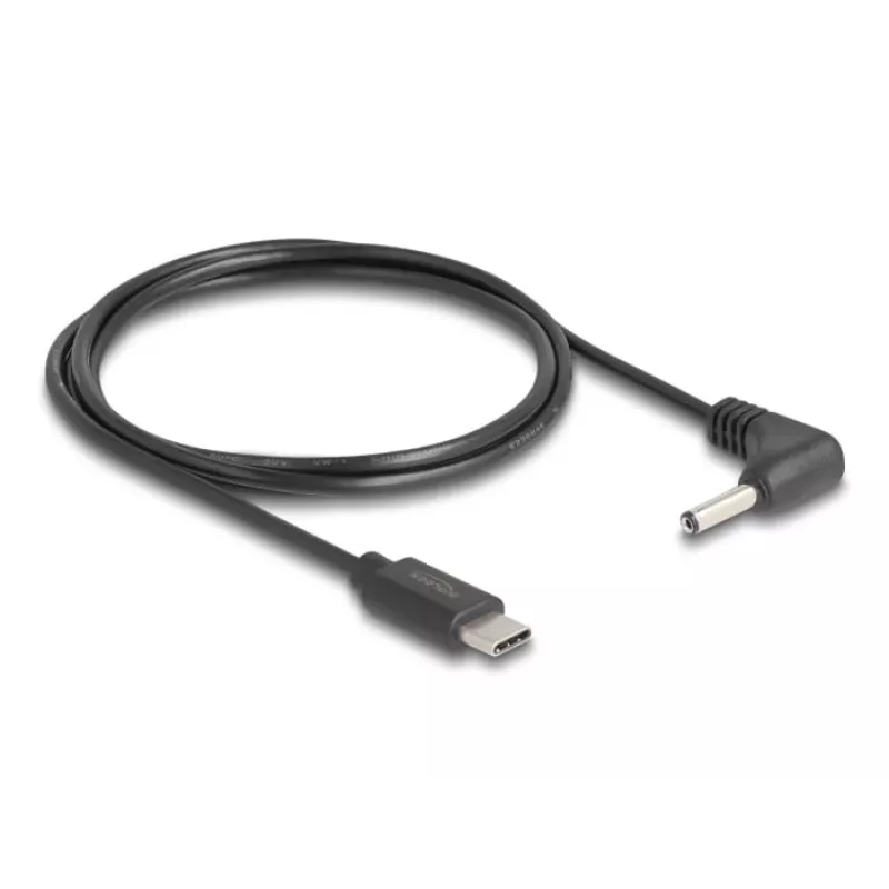 Cavo di alimentazione DeLOCK 85393 nero 1,5 m USB-C 3,5 x 1,35 mm