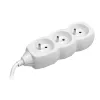 Tracer PowerCord prolunga, 3 prese, 3 m, bianco