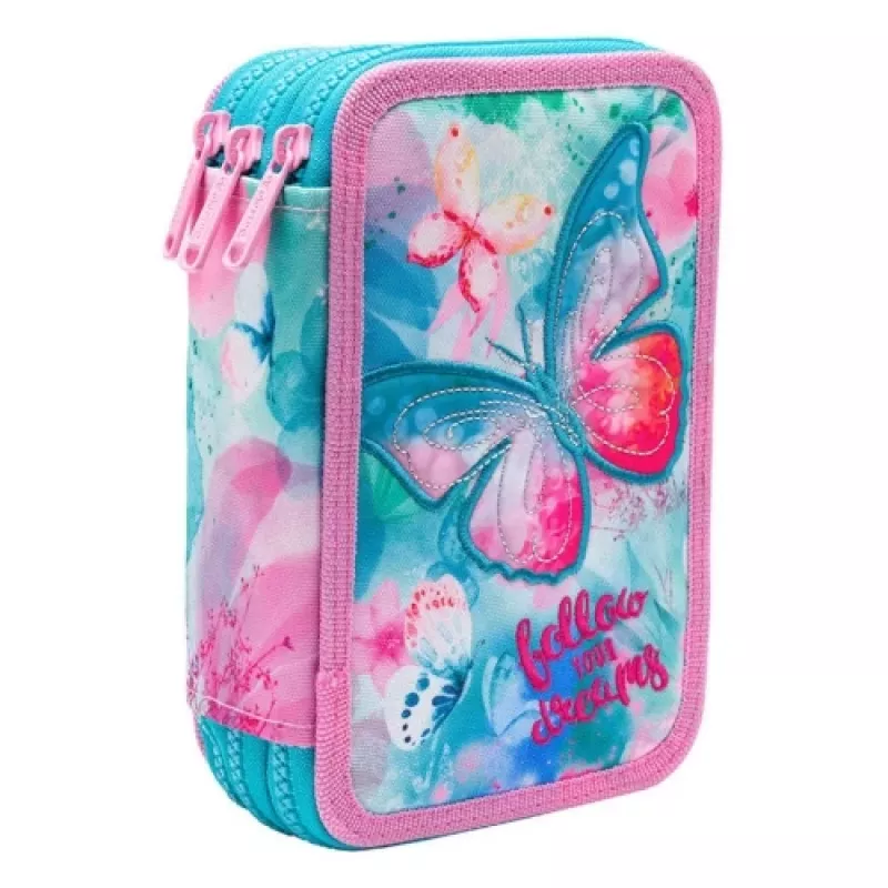 Astuccio portapenne CoolPack Jumper 3 DREAMS F067654 – astuccio a tre livelli con più scomparti