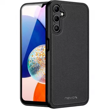 StyleShell NYLO, custodia per cellulare nera, Samsung Galaxy A15 5G / A15 4G