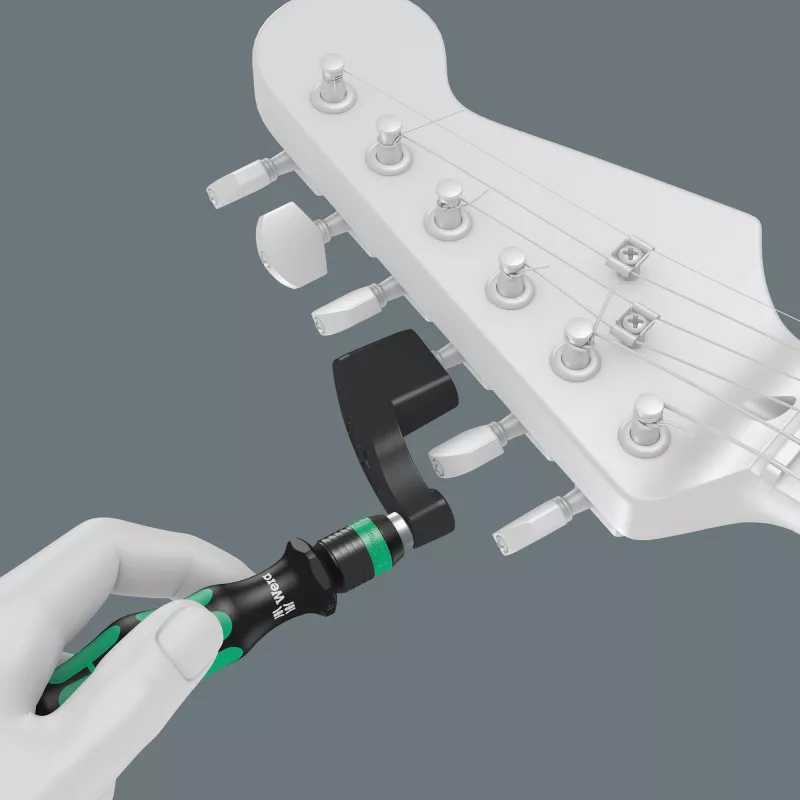 Set di utensili per chitarra 9100 Kraftform kompakt, 27 pezzi (nero)