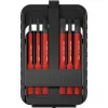 Wiha 43153 slimBit electric set di inserti, TORX, 6 pz., rosso