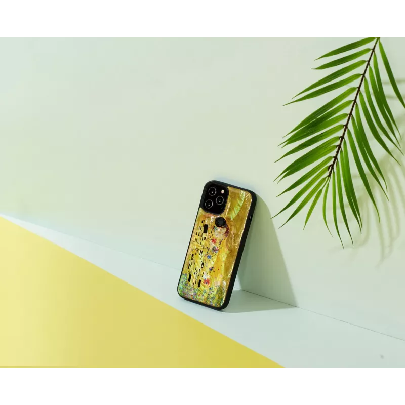Custodia iKins per Apple iPhone 12 Pro Max – nero, design bacio