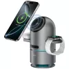 Docking station di ricarica ChargeBot Sound Qi2 grigia