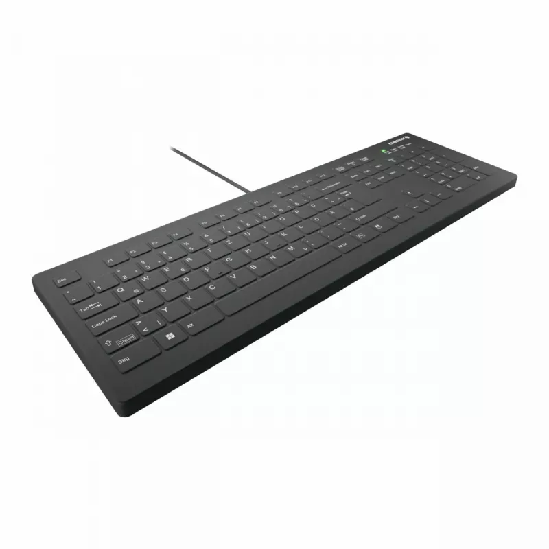 CHERRY AK-C8112 Medical USB QWERTZ tedesco nero bianco tastiera full-size