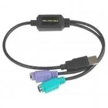 Datalogic ADP-203 Adattatore Wedge su USB – 0,5 m – 2x Mini-DIN 6 poli – USB A – nero (90ACC1903)