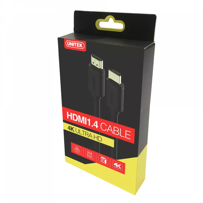 Cavo HDMI UNITEK Y-C138M 2 m HDMI Type-A (standard) nero