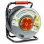 Prolunga con avvolgicavo 50m, 4 prese, 3x2.5mm2