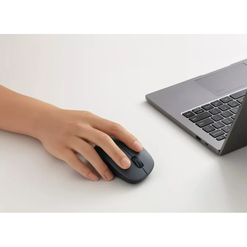 Xiaomi BHR9359GL mouse wireless Comfort Edition, 2,4 GHz, 1200 DPI, pulsanti silenziosi, nero