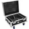 Flightcase Roadinger 31005127 per 4× AKKU IP UP-4 QuickDMX con funzione di ricarica