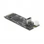 Convertitore da connettore maschio M.2 Key B+M a connettore femmina USB Type-C, DeLOCK, 63174