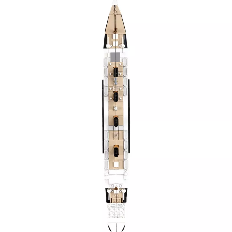 Set da costruzione Cobi R.M.S. Titanic modello 593 pezzi COBI-1680 — mattoncini in scala