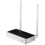 Router da tavolo TOTOLINK N300RT — single-band 2,4 GHz Wi‑Fi 4, 300 Mbit/s, 5 porte RJ-45 Fast Ethernet, 2 antenne esterne 5 dBi