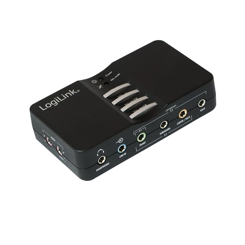 LogiLink USB Sound Box Dolby 7.1 8 canali 7.1 canali