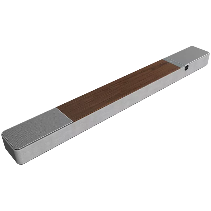 Altoparlante soundbar KLIPSCH 1073541 — 3.1.2 canali, 100 W RMS, subwoofer integrato, grigio/noce