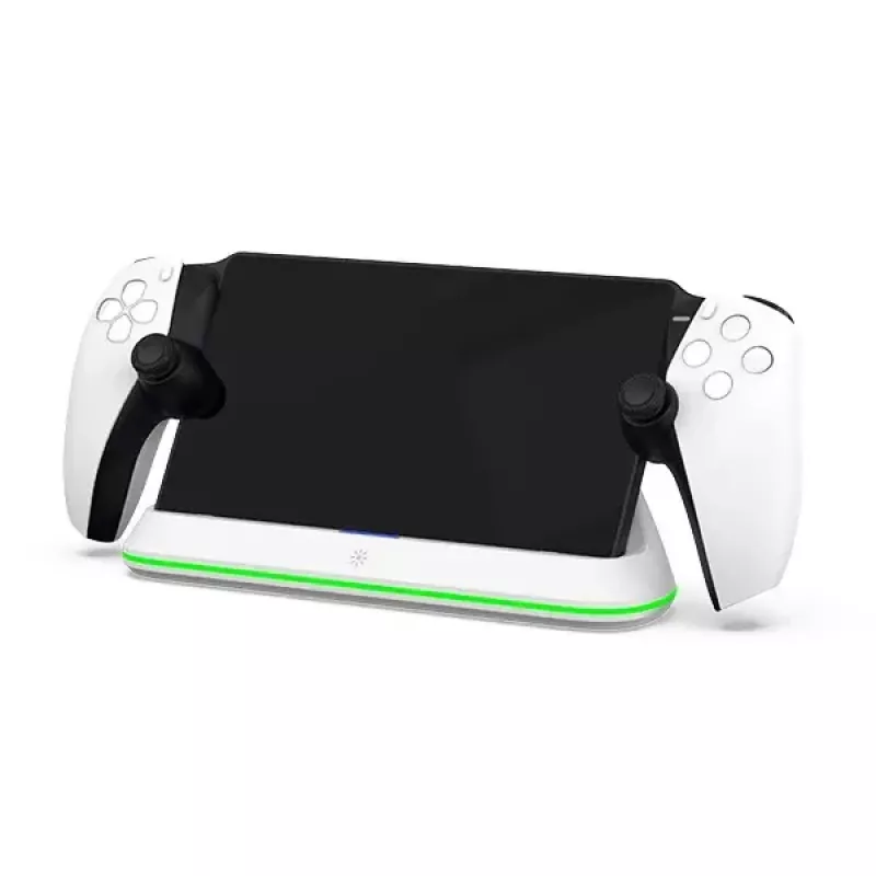 Sistema di ricarica Subsonic SA5708 per Playstation Portal con cavo nero bianco