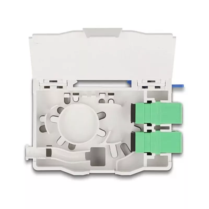 Scatola di connessione in fibra ottica DeLOCK 88097 SC simplex bianco