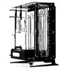 Piastra di distribuzione frontale per raffreddamento a liquido PC personalizzato, Singularity Spectre 2.0 Elite – supporto frontale per reservoir/flussometro (SC-SPECTRE-ELITE-FRONT-BK)