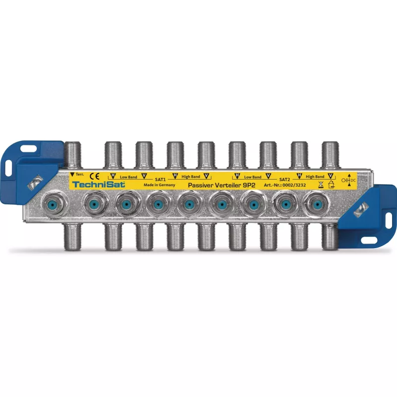 Splitter per cavo TechniSat 9P2 argento 950-2150 MHz
