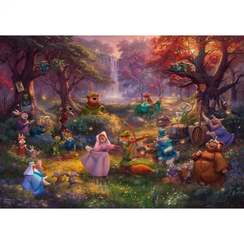 Thomas Kinkade Studios: Disney - Robin Hood, puzzle 1000 pezzi