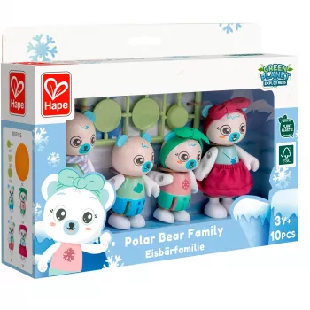 Hape famiglia di orsi polari figura da gioco