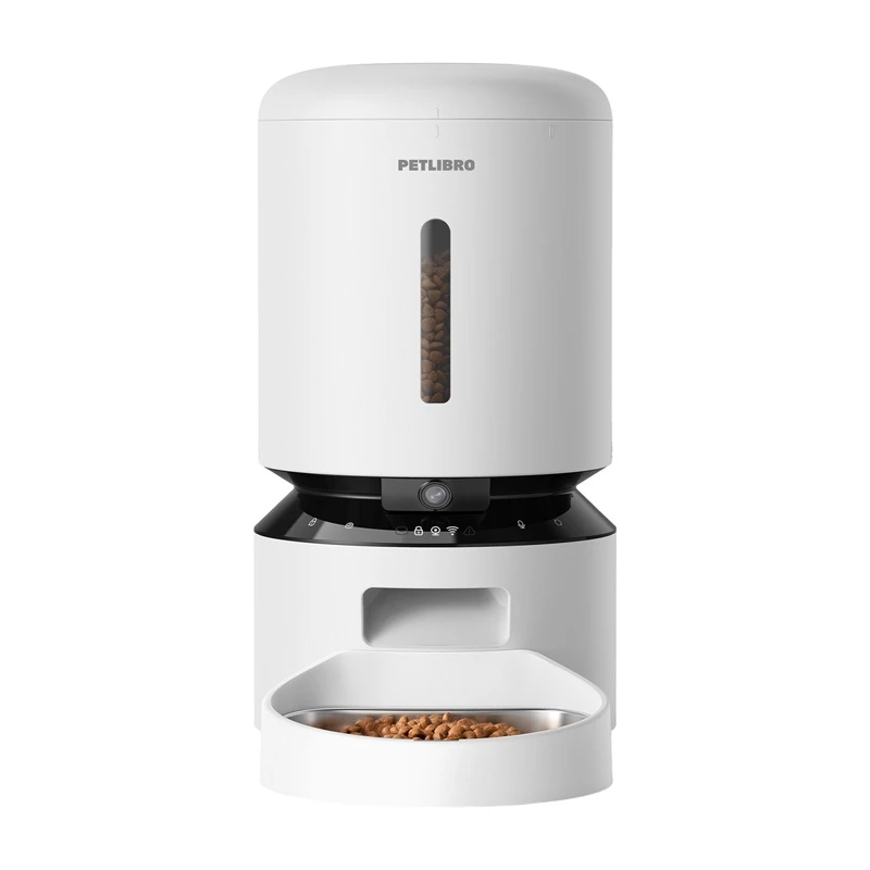 Distributore di cibo Petlibro Granary con telecamera, 5L (bianco)