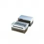 Patch panel, 8 porte, Cat. 5e, schermato, grigio chiaro, 14 cm, 44 x 172 x 140 mm