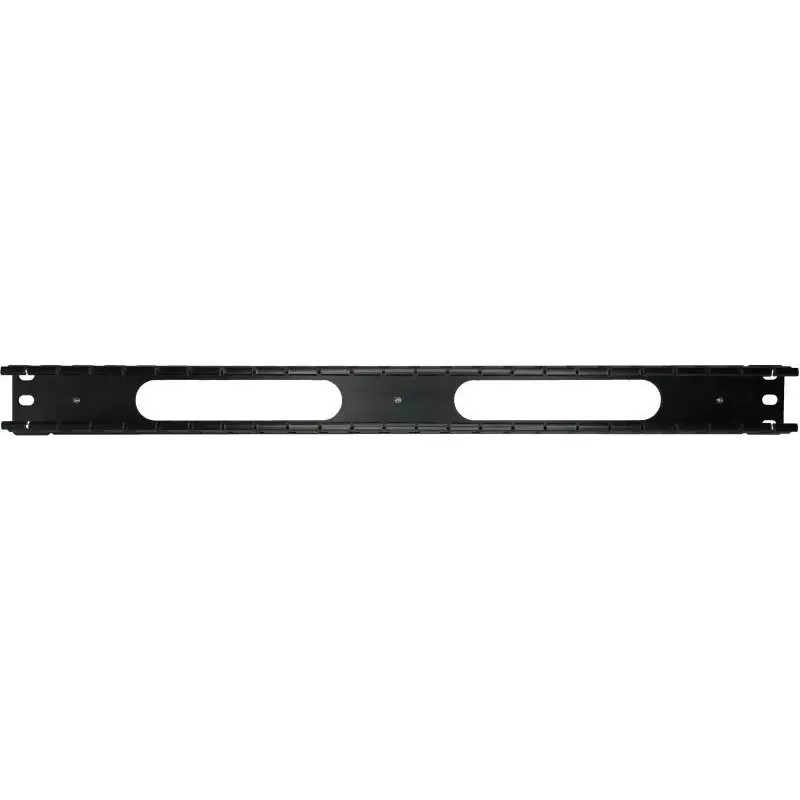 Organizer da parete per cavi Alantec PK008 1U nero metallo/plastica