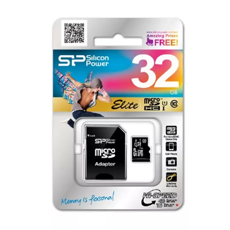 Scheda di memoria Silicon Power Elite 16 GB MicroSDHC Class 10 UHS-I