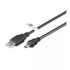 Cavo di prolunga USB LogiLink USB Type-A, 4 poli (M) a Mini-USB Type-B, 5 poli (M) 1,8 m (USB Hi-Speed)
