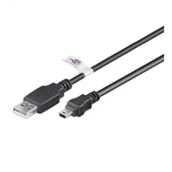 Cavo di prolunga USB LogiLink USB Type-A, 4 poli (M) a Mini-USB Type-B, 5 poli (M) 1,8 m (USB Hi-Speed)