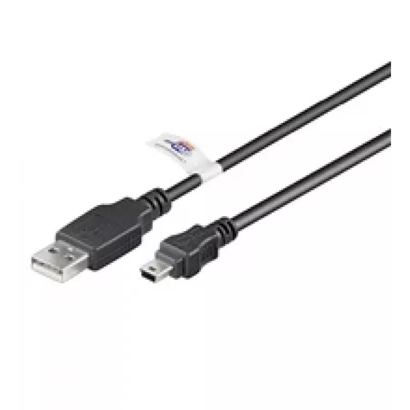 Cavo di prolunga USB LogiLink USB Type-A, 4 poli (M) a Mini-USB Type-B, 5 poli (M) 1,8 m (USB Hi-Speed)