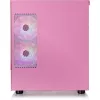 View 170 TG ARGB, case tower rosa, vetro temperato x 2