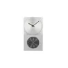 NeXtime orologio 3028 OP, 16x30,2 cm, da parete, vetro, argento