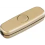 Bachmann 924.046 - interruttore a bilanciere - 1 polo - oro - 250 V - 67 mm - 22 mm