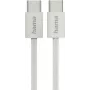 Hama Fabric Cavo di ricarica da USB-C a USB-C 1 m, nylon, beige
