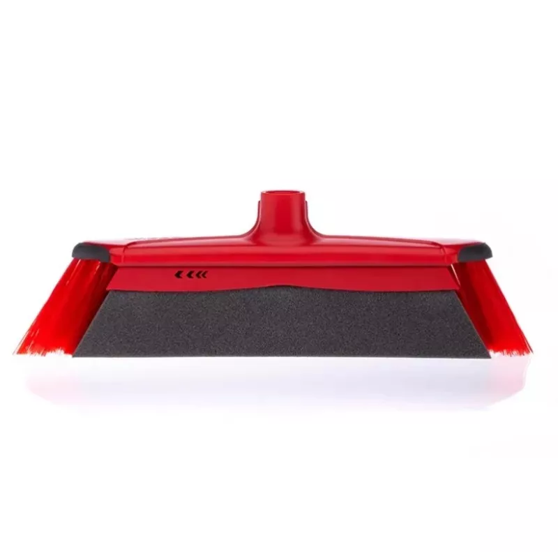 Scopa per pavimenti VILEDA 143703 con manico, tecnopolimero, setole morbide/dure, interni, 130 cm, rosso
