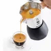 Caffettiera Bialetti Brikka 0,1 L nera, acciaio inox