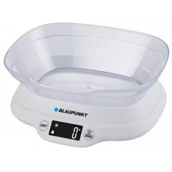 Bilancia da cucina con ciotola Blaupunkt FKS501 - 5 kg, 1 g, ciotola, nero