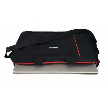Borsa top loader Esperanza SALERNO 39,6 cm (15,6) nero, rosso