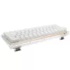 Tastiera gaming Ducky One 3 Aura bianca Mini, RGB-LED - MX-Blu (US)