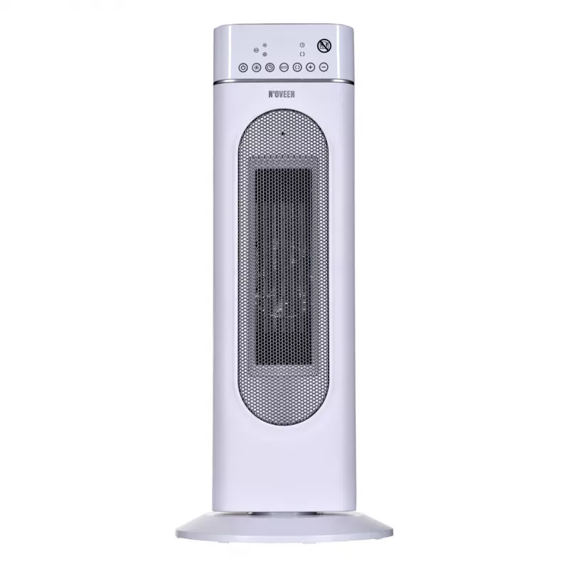 Termoconvettore in ceramica elettrico NOVEEN PTC3000, 2000 W (1200 W min), display LED, timer, telecomando, oscillazione, bianco