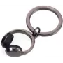 Portachiavi TROIKA Metalldesign cuffie KR17-07/GM, accessorio compatto per chiavi e borse
