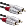 Cavo audio Qoltec 52337 2 m 2 x RCA nero